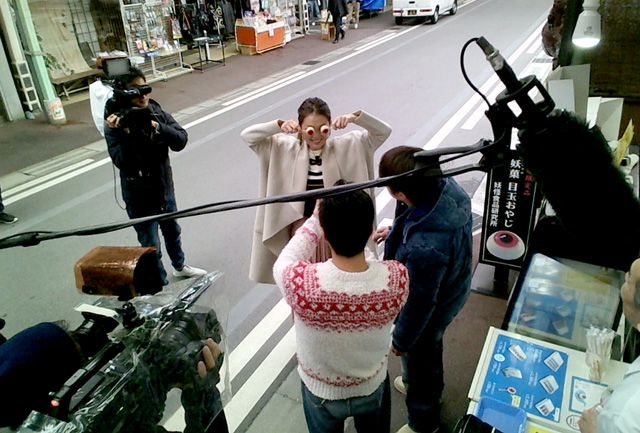 TV東京「モヤモヤさまぁ〜ず2」の取材がありました　 水木しげるロード　妖怪食品研究所